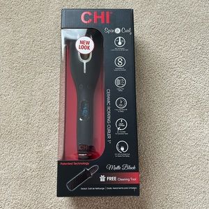 NEW CHI Spin & Curl 1” Rotating Curler